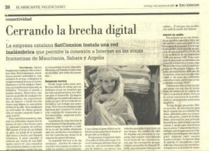 internet en el sahara